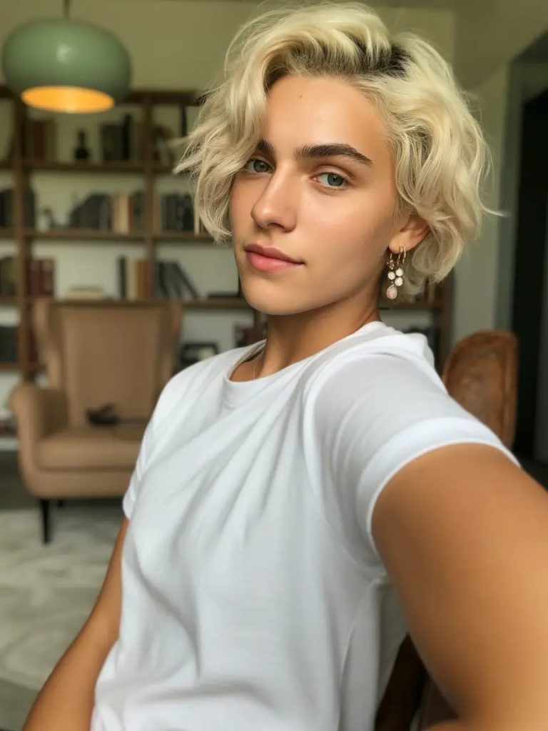 Blonde Beach Waves with Attitude
