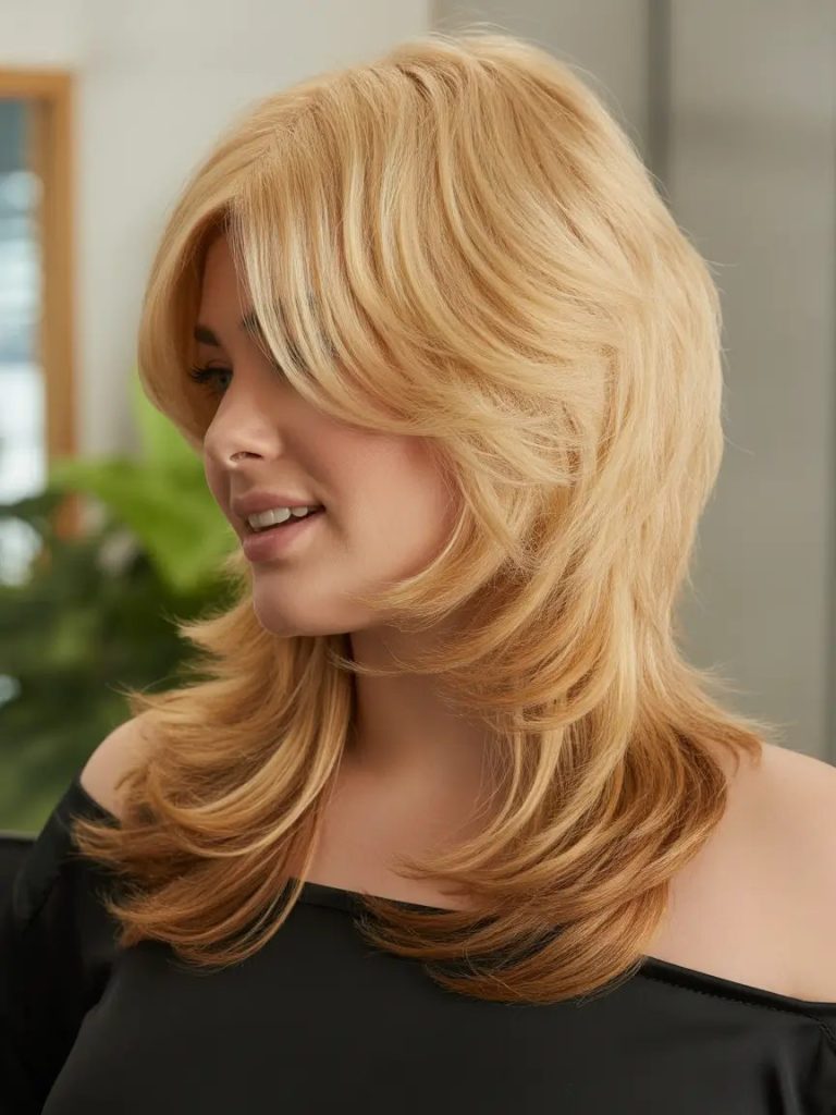 Butterfly Layers in Soft Gold
