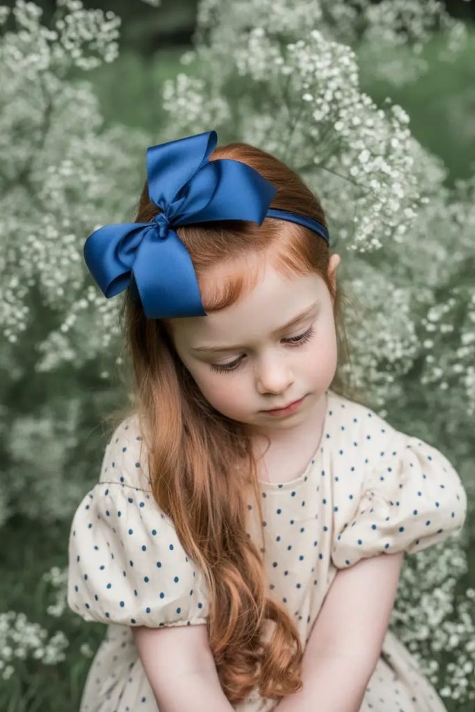 Classic Elegance with a Playful Bow
