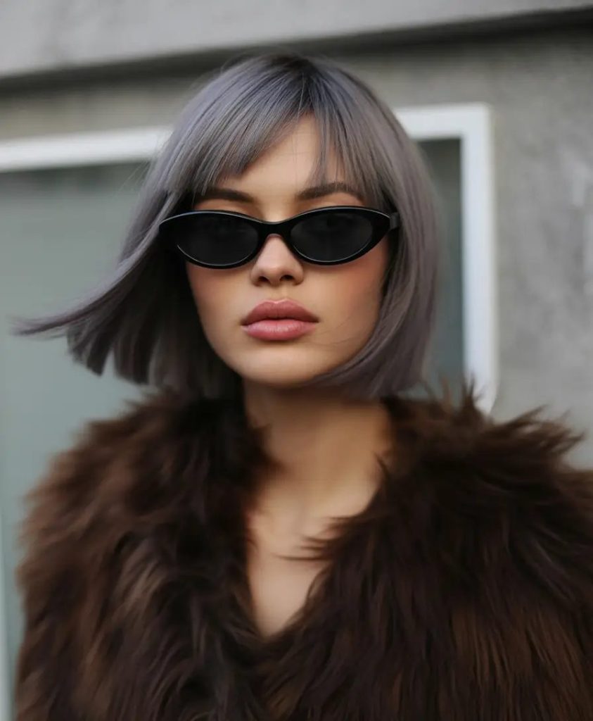 Lavender Steel with Blunt Edge
