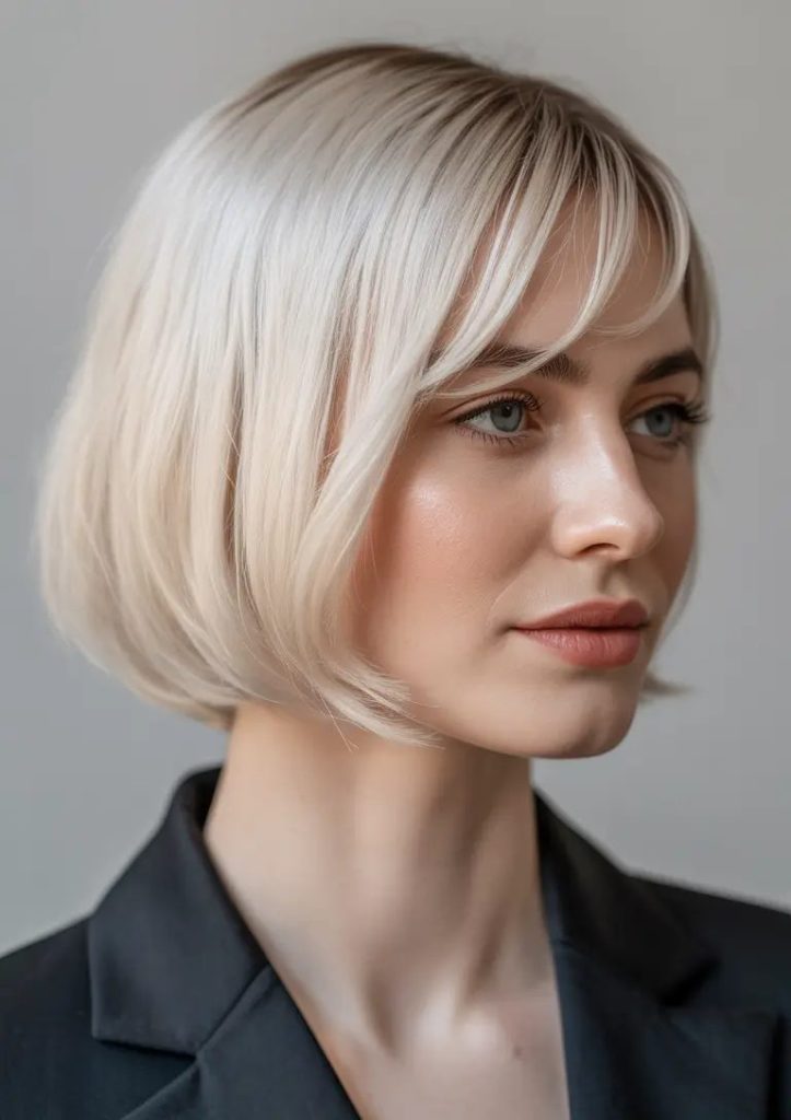 Mini French Bob with Micro Fringe
