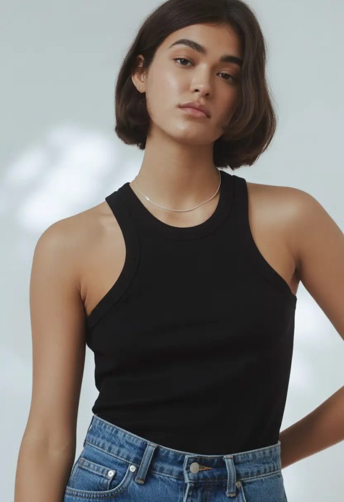 Minimalist French Bob
