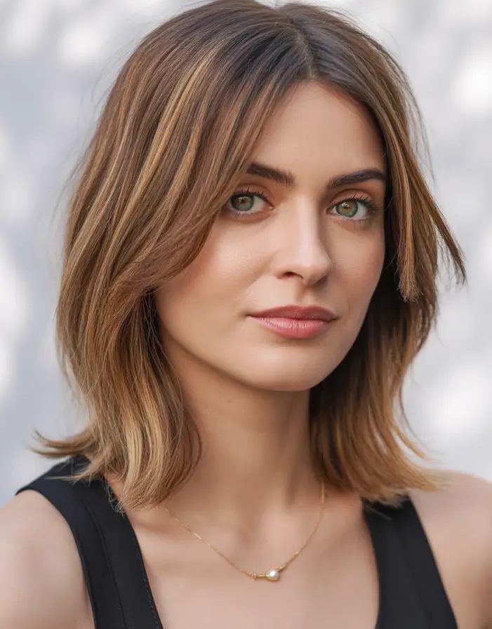 Polished Layers with Warm Tones