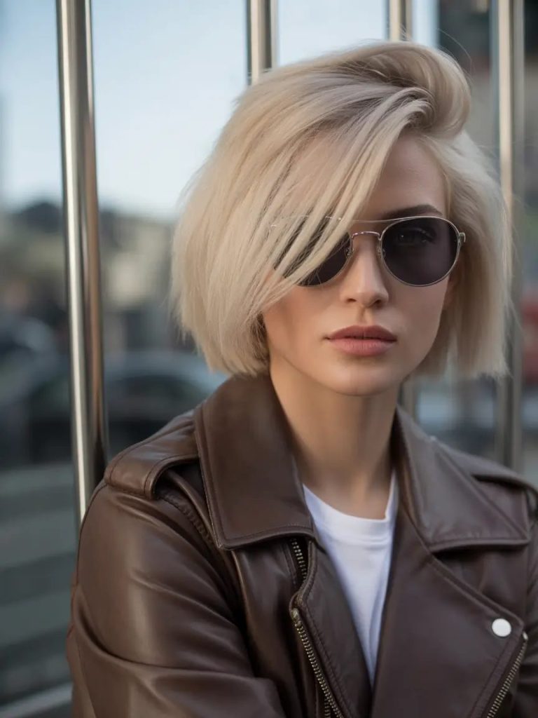 Power Blonde Volume Bob
