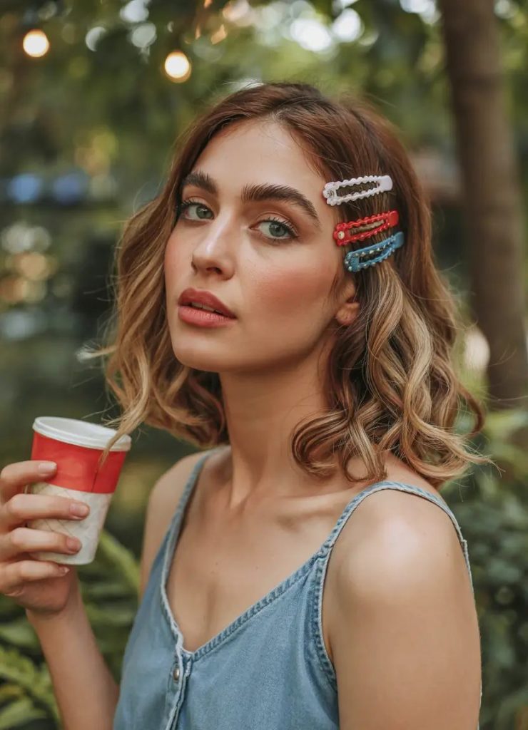 Retro Clips & Soft Curls