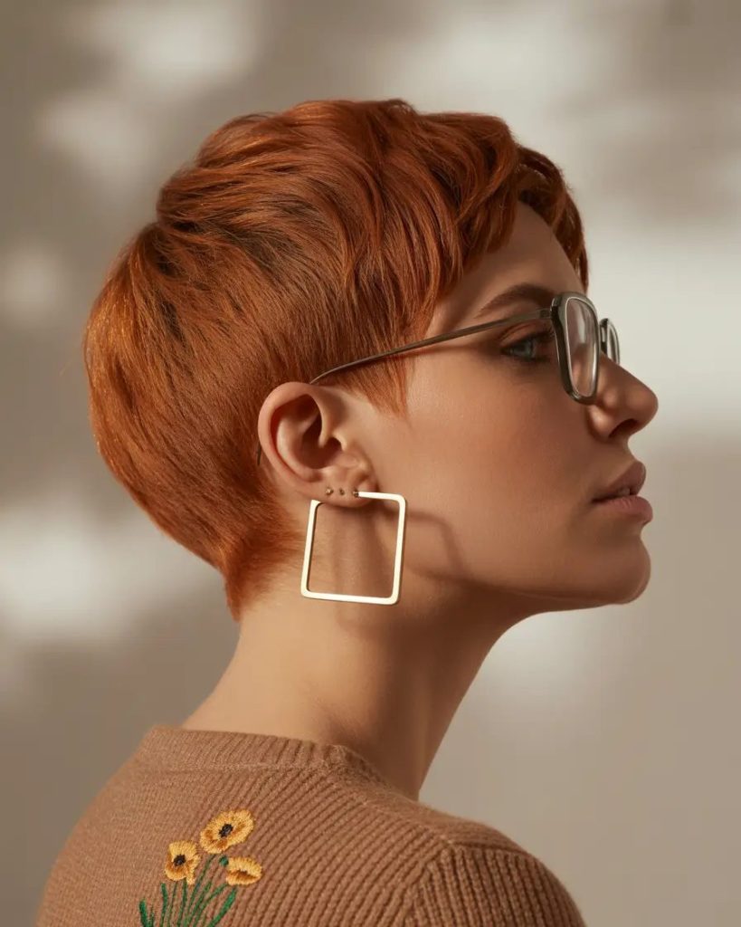 Terracotta Pixie with High Shine