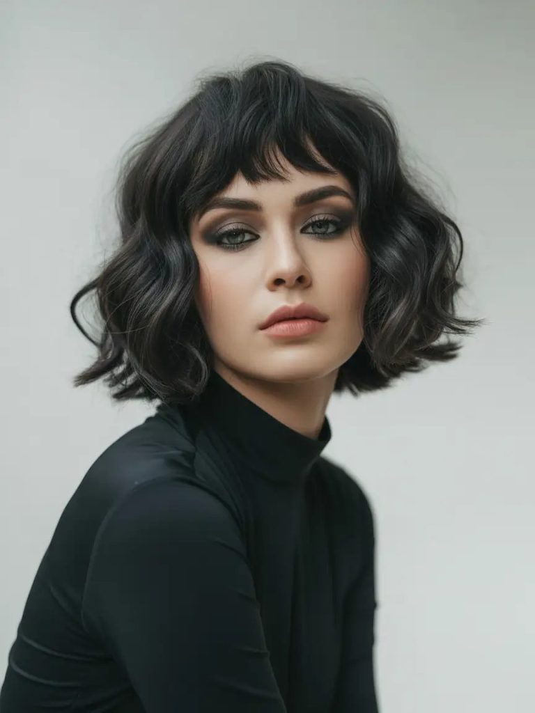 The French Bob Revival with a Micro Fringe
