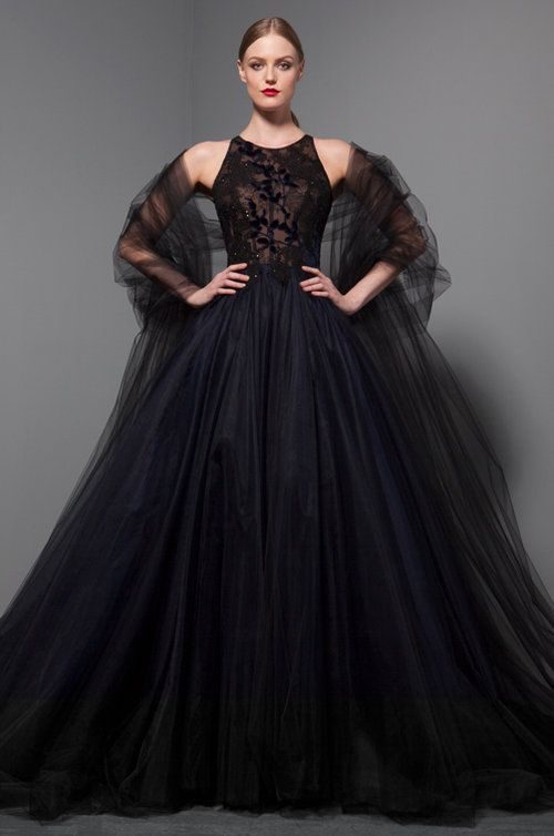 An Ethereal Princess in a Gothic Ballgown
