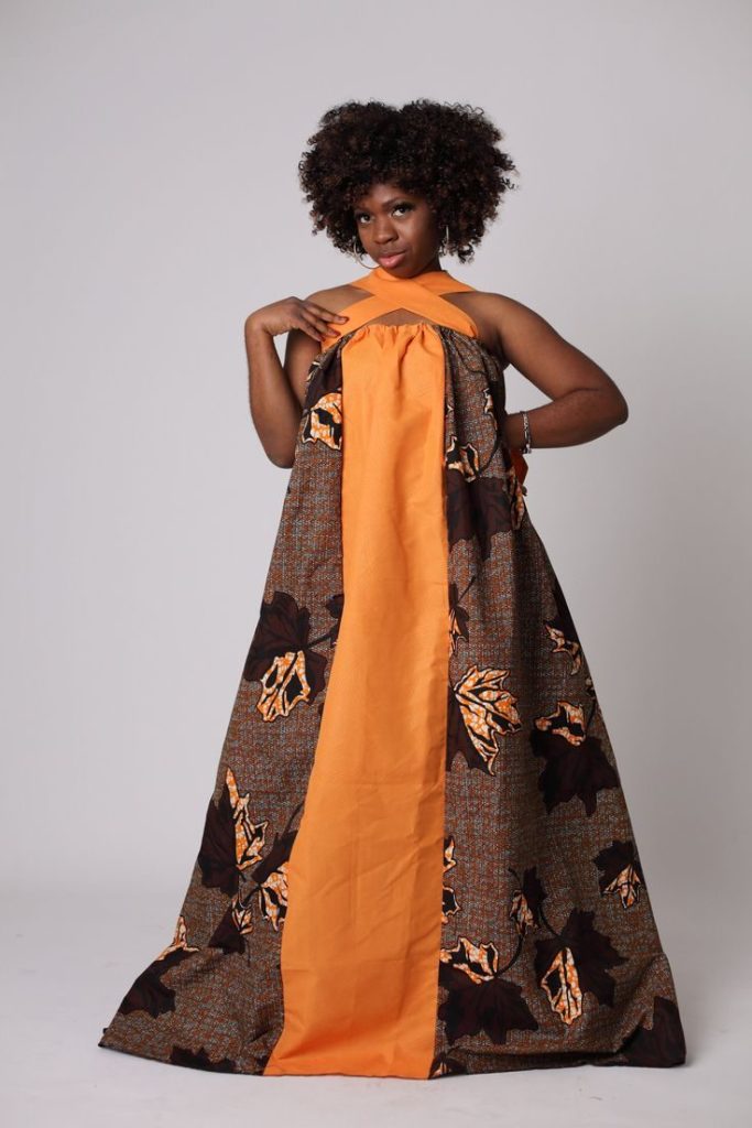 Bold African Plus-Size Prints
