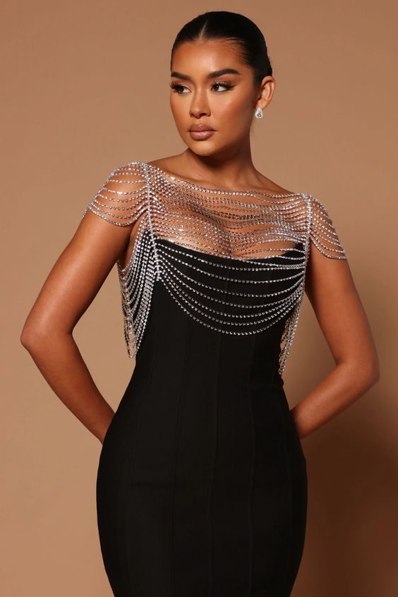 Cascading Crystal Elegance