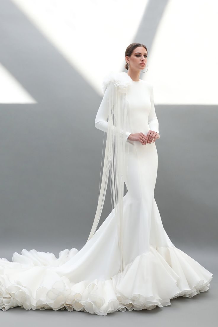 Celestial Elegance With Cape and Poise