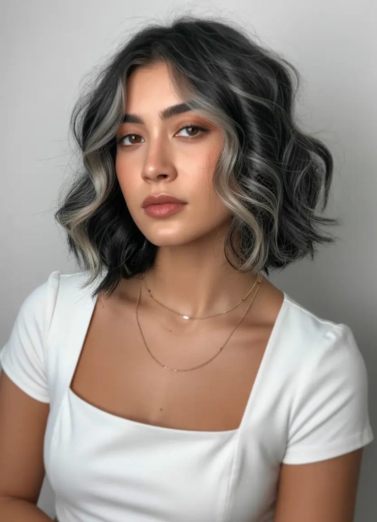 Cool-Toned Contrast with Effortless Edge
