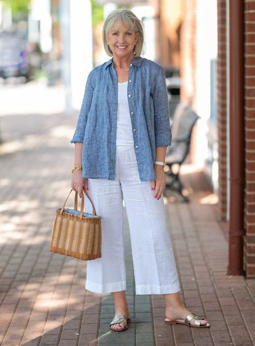 Elegant Summer Outfits for Mature Women