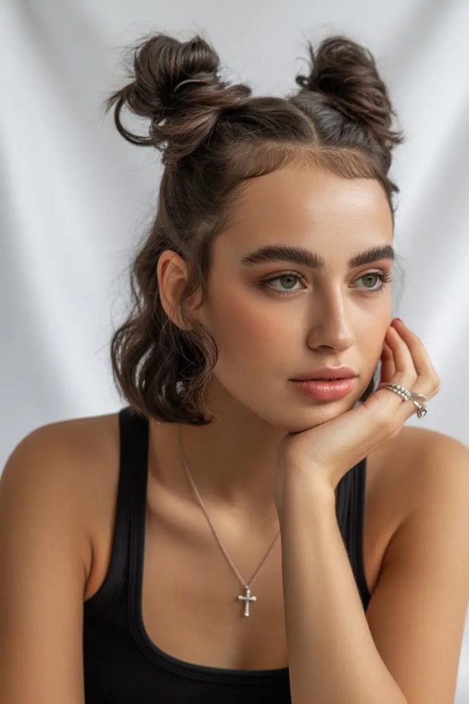 Double Space Buns with Texture