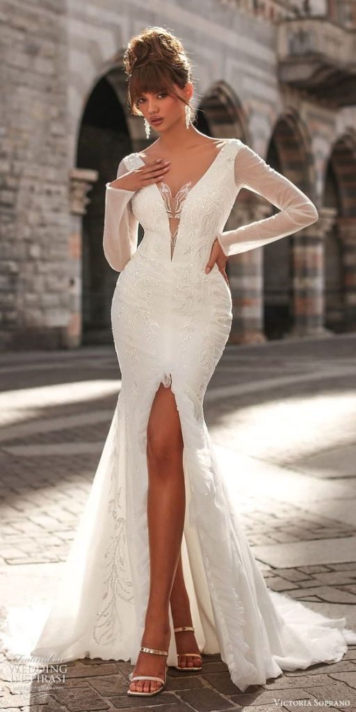 Extravagant Lace and Long Sleeves