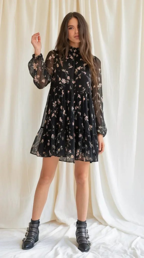 Flirty and Fun Floral Dress