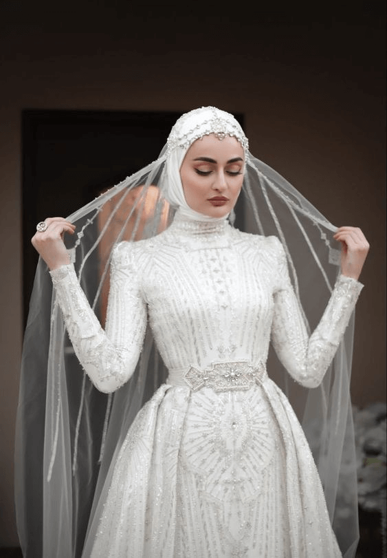 Wedding Dresses with Hijab Styles