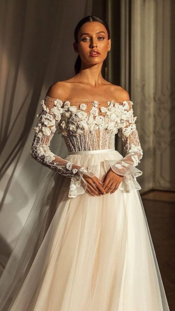 Off-Shoulder Sophistication