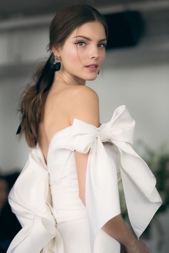 Off-the-Shoulder Opulence