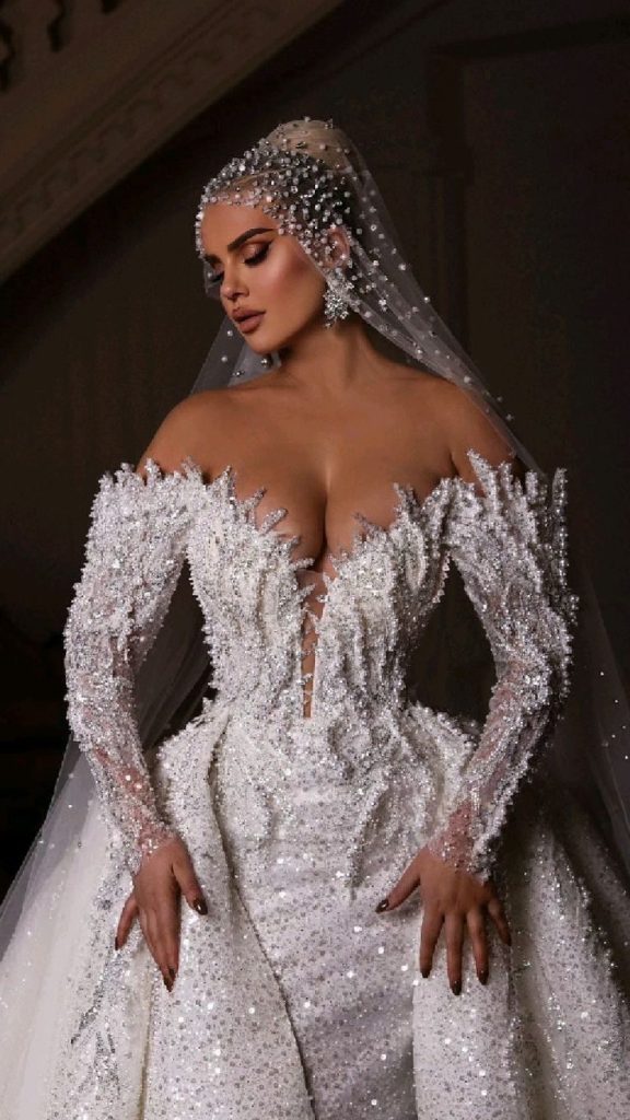 Regal Poise The Embellished Sleeves