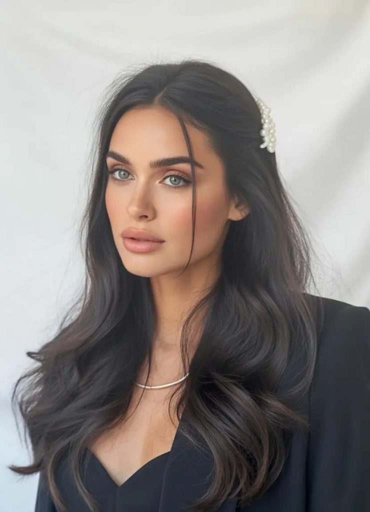 Romantic Layers with a Pearl Accent