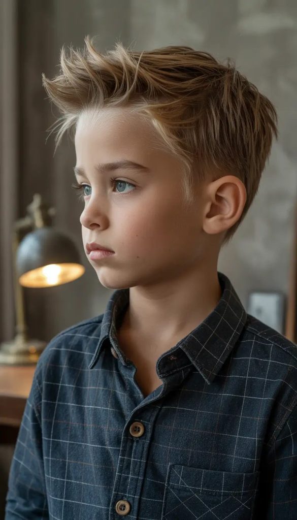 Textured Volume with a Casual Edge
