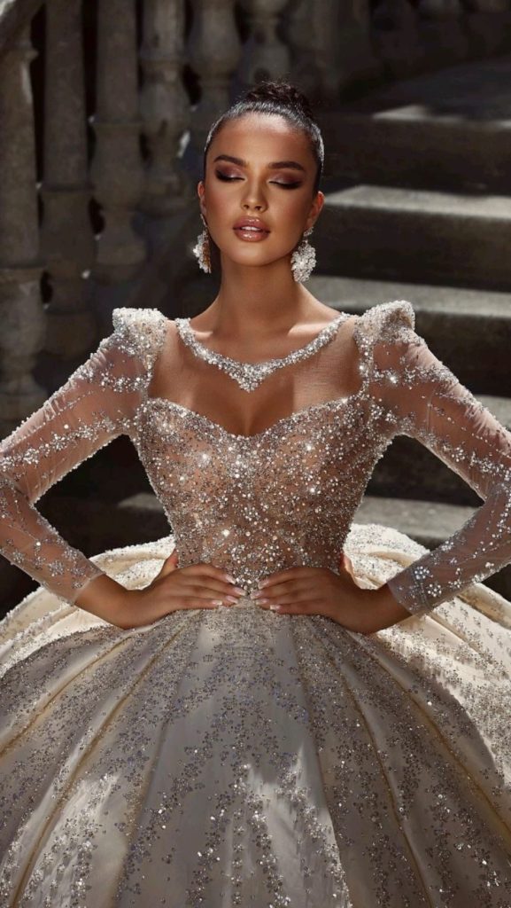 The Crystal Elegance Gown