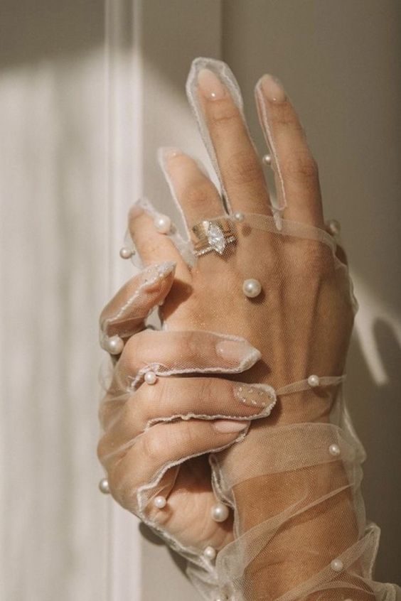 The Delicate Dazzle Sheer and Embellished