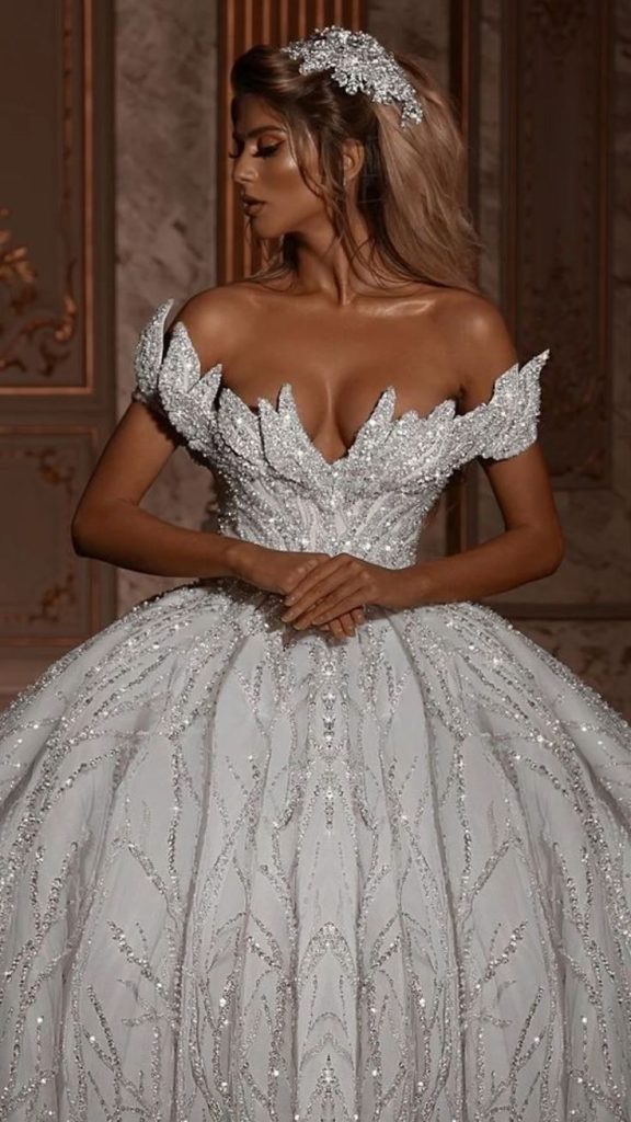 The Diamond Frost Gown