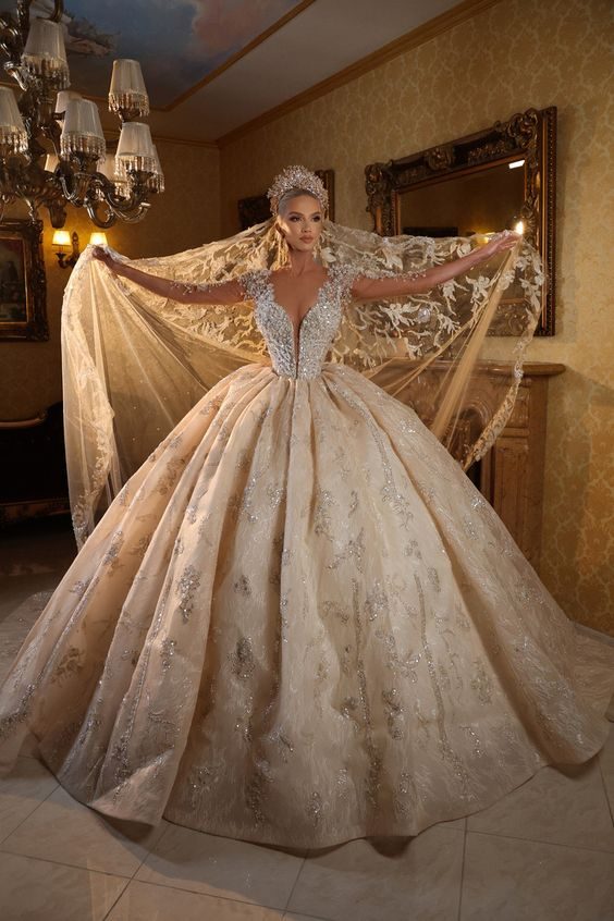 The Golden Age Glamour Gown