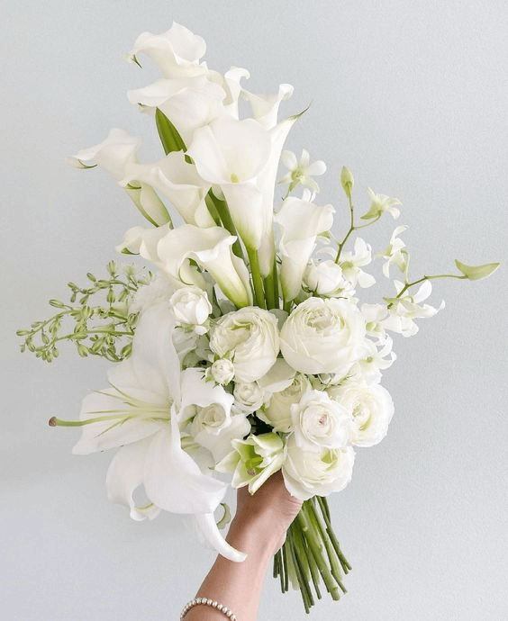 White Wedding Bouquets