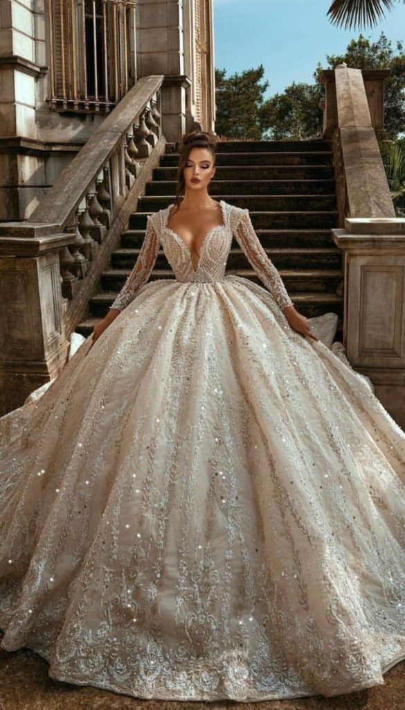 The Staircase to Heaven Gown