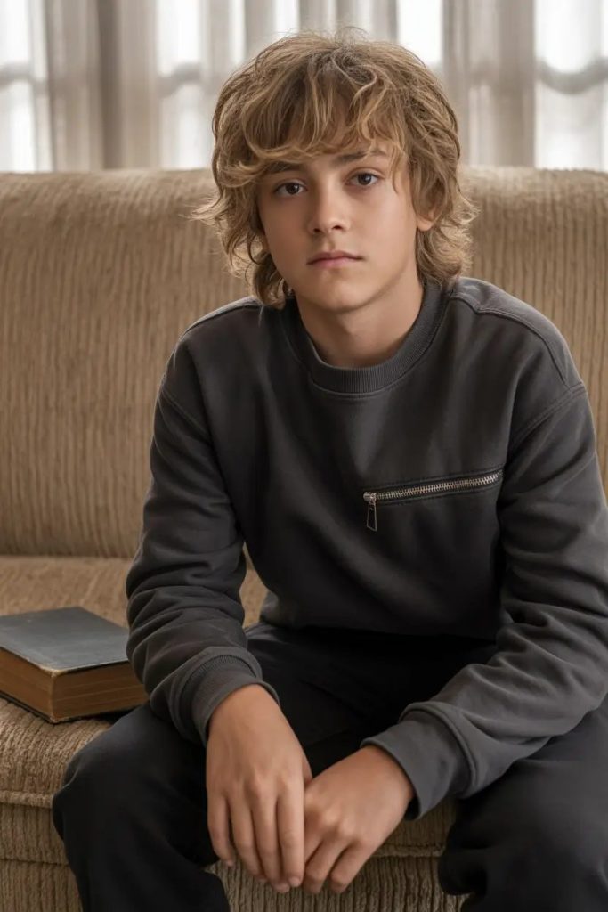 Wavy Curtain Layers with Mullet Energy
