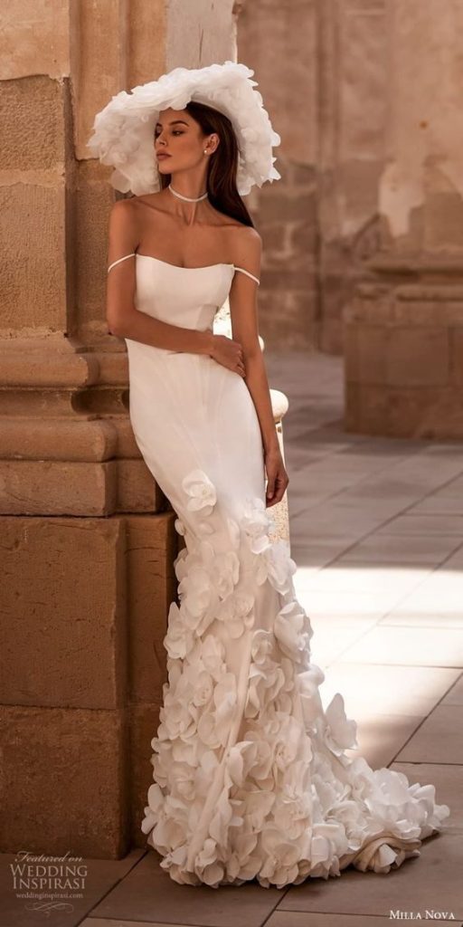 Whimsical Elegance in Floral Extravaganza