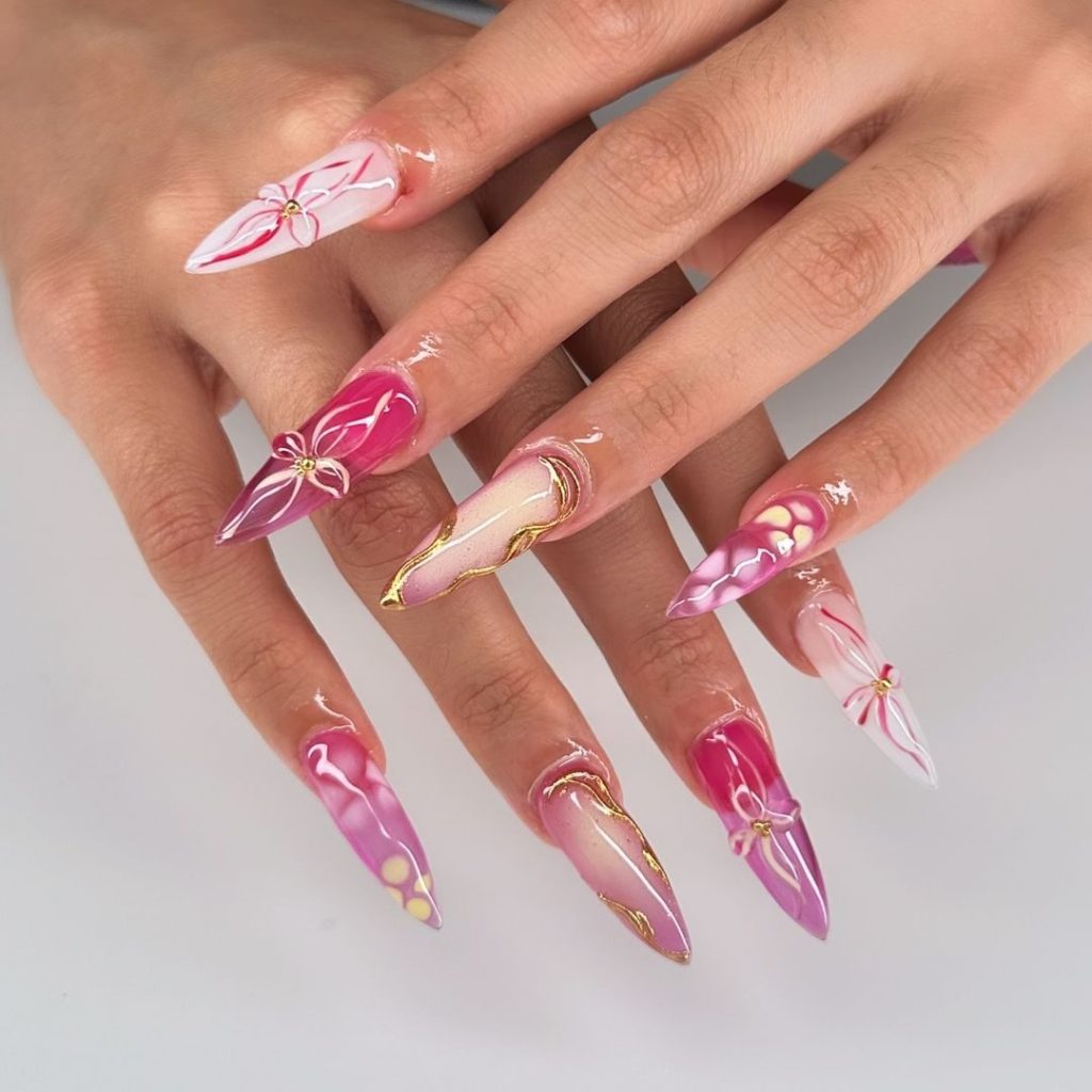 Blossoming in Pink Fluidity