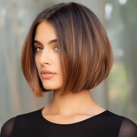Chic Asymmetrical Bob