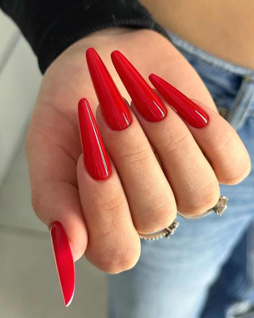 Classic Red with a Lustrous Twist