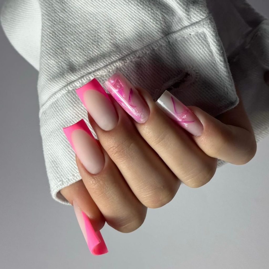 Contemporary Pink with a Matte Finish