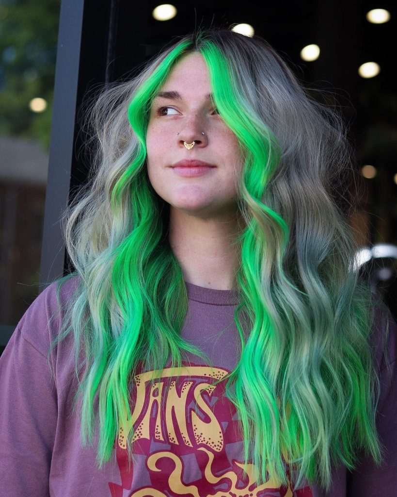 Electric Lime Streaks