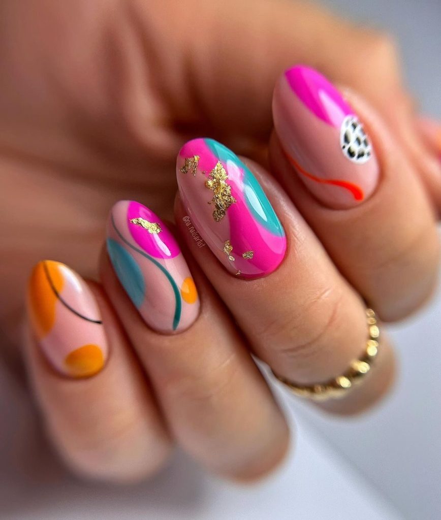 Fuchsia Fantasia with a Metallic Twist