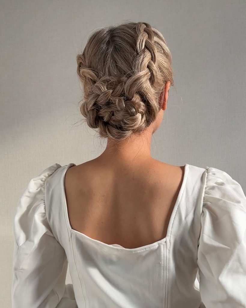 Intricate Braided Updo
