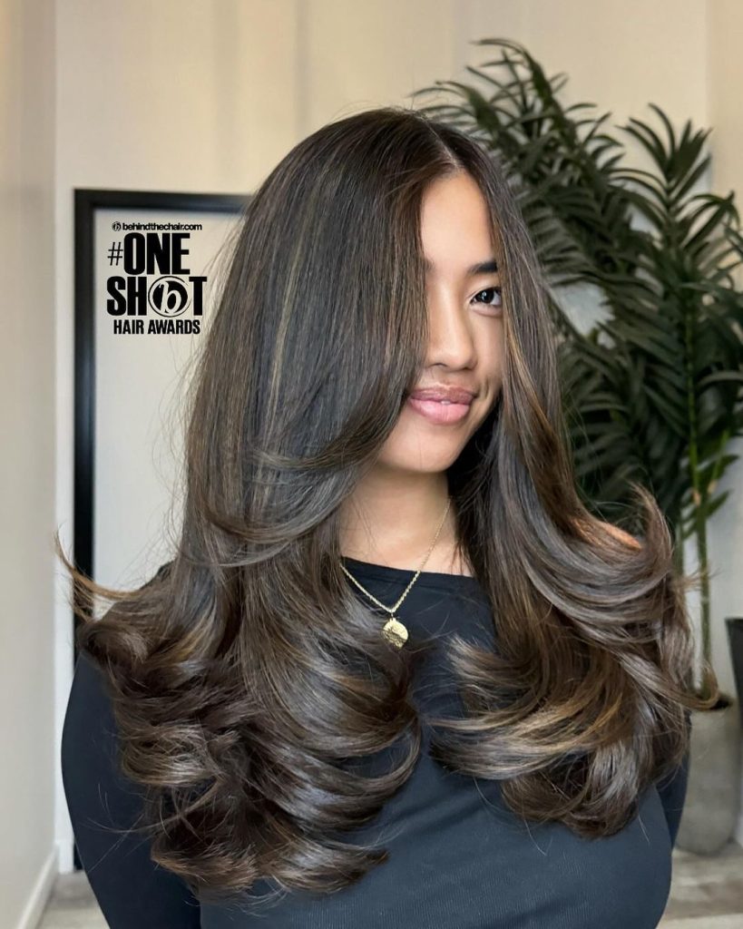 Lustrous Chestnut Flow