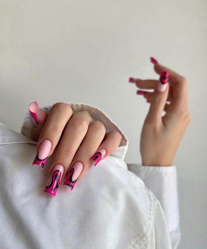 Modern Edge with Neon Pink