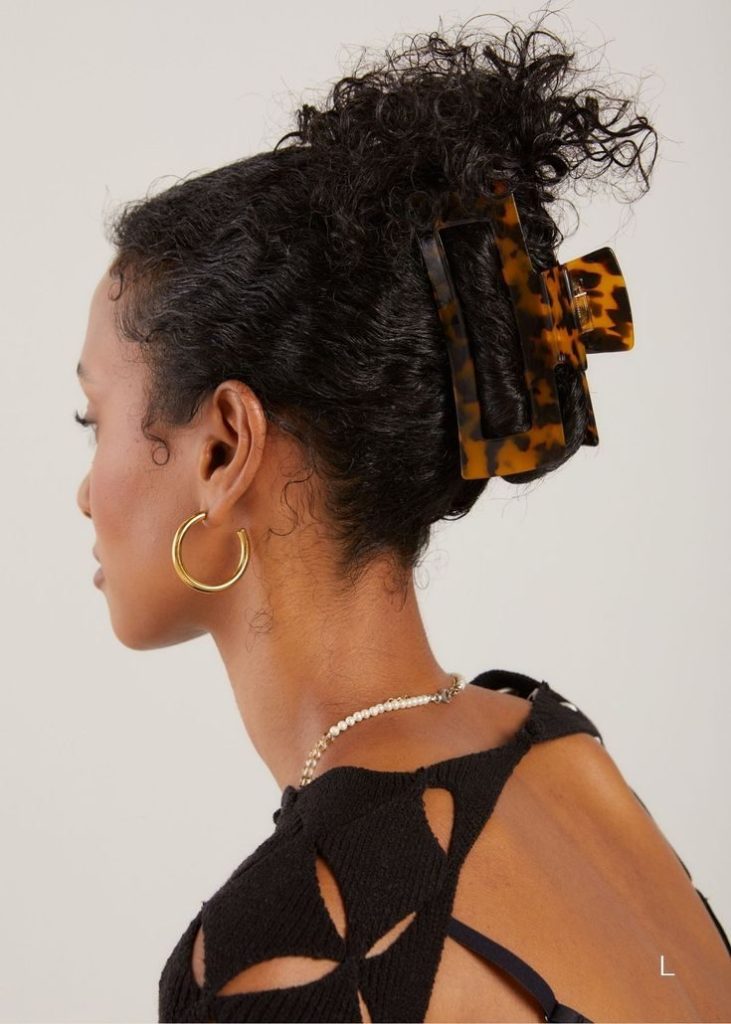 Modern Twist on the Messy Bun