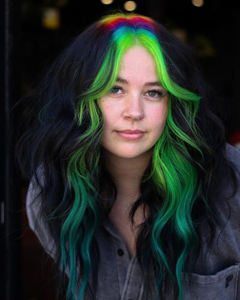 Neon Roots and Emerald Waves