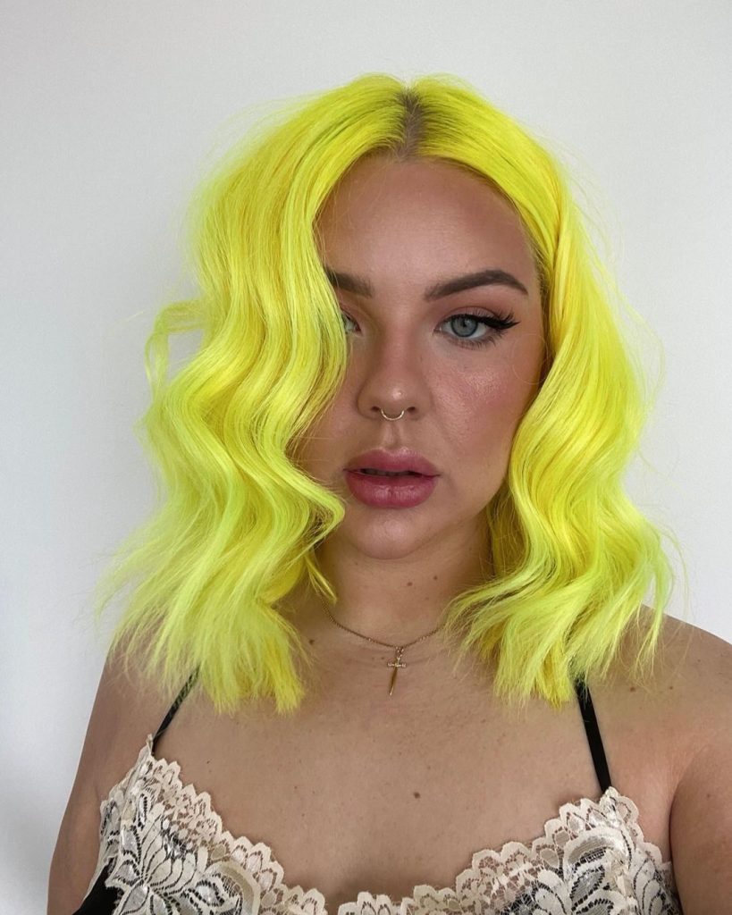 Neon Yellow Luminescence