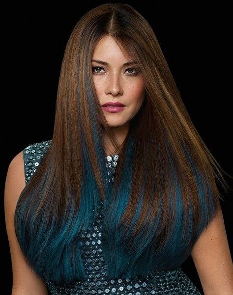 Oceanic Teal Tresses