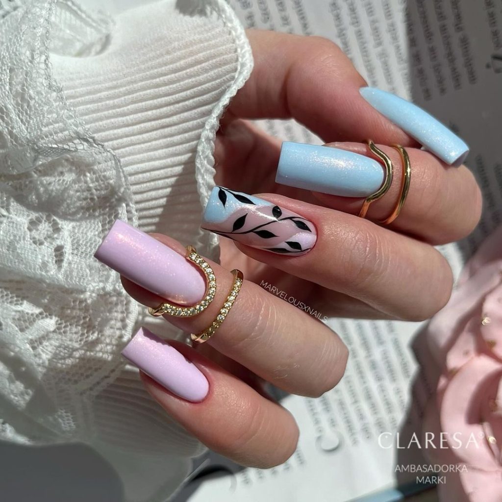 Pastel Perfection with Artistic Flair