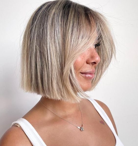 Platinum and Ash Balayage