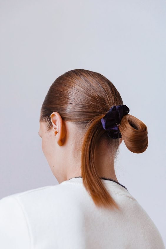 Sculpted Bun with Velvet Touch